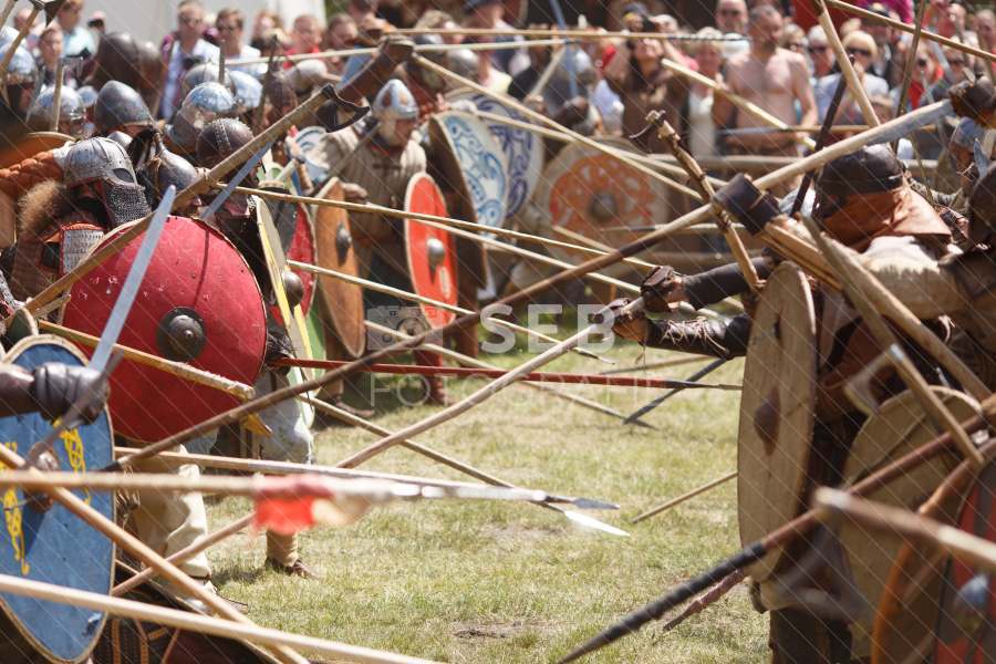 Huscarl-Schlacht beim Burgfest Neustadt-Glewe 2014