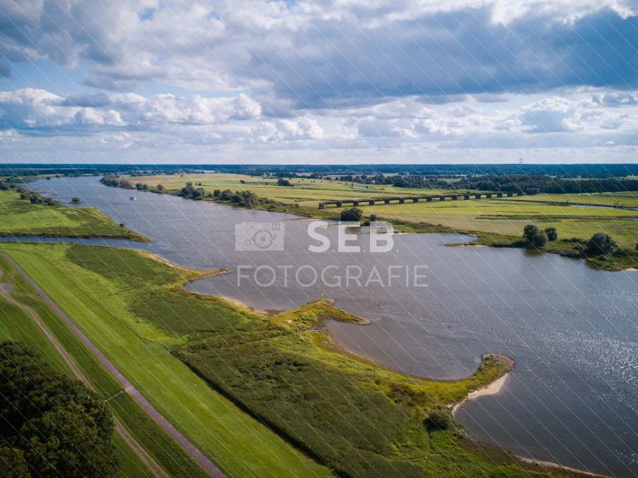 Die Elbe bei Dömitz