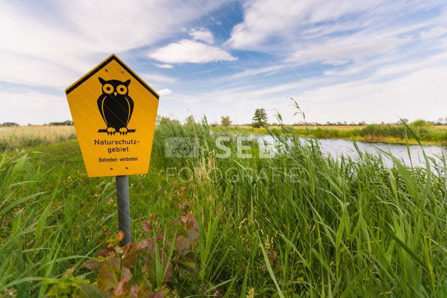 Schild Naturschutzgebiet