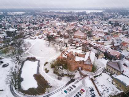 Burg Neustadt-Glewe im Winter