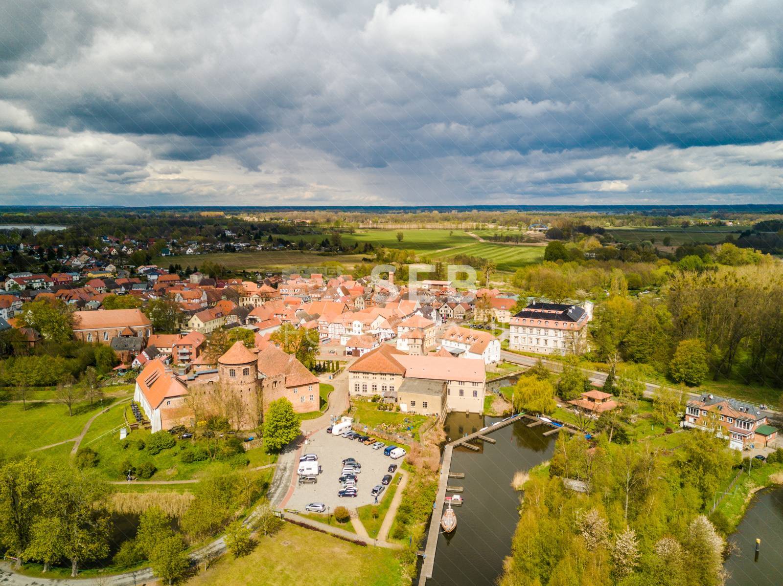 Neustadt-Glewe im Frühling