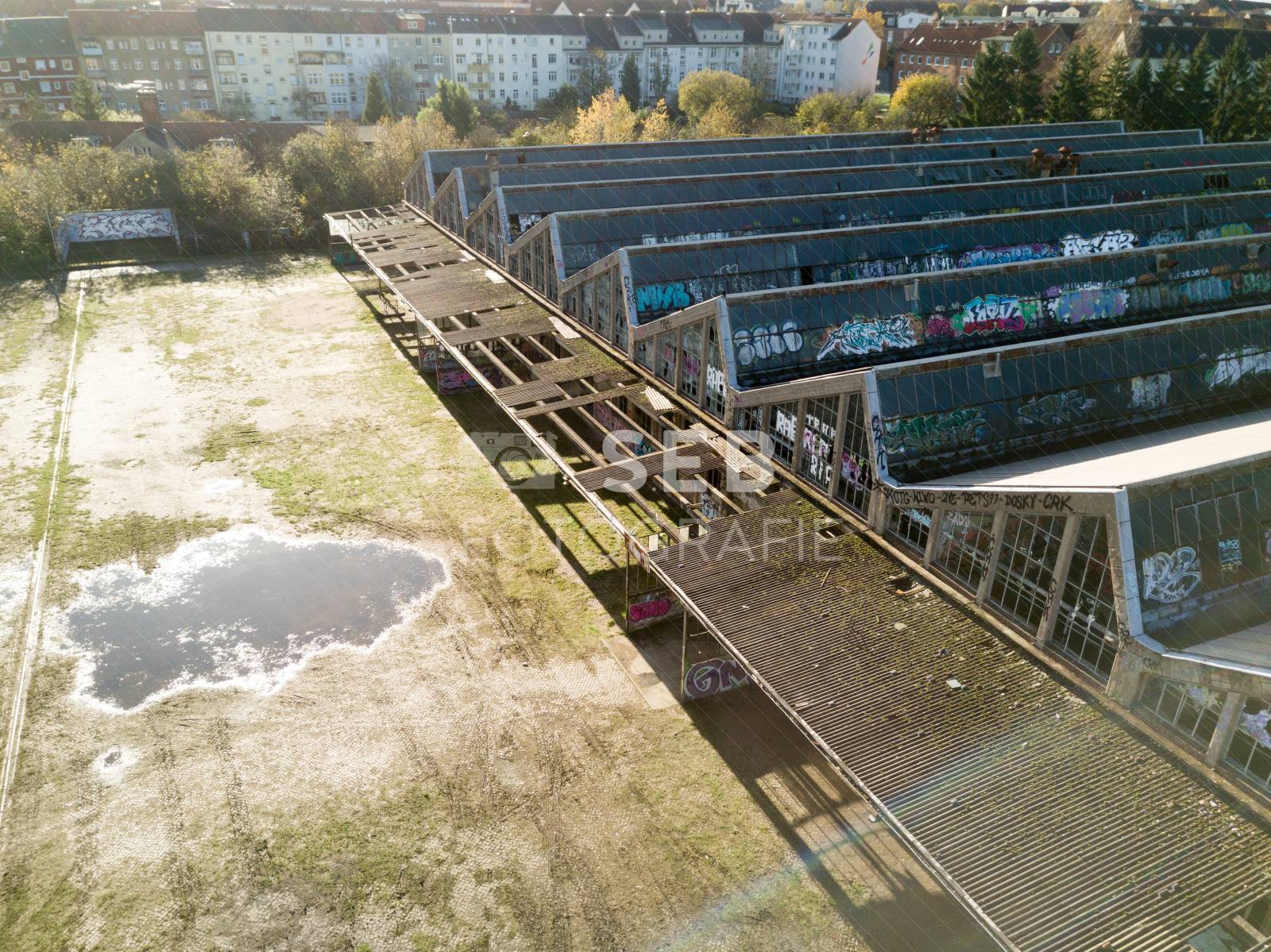 Gelände des ehemaligen KIW in Schwerin