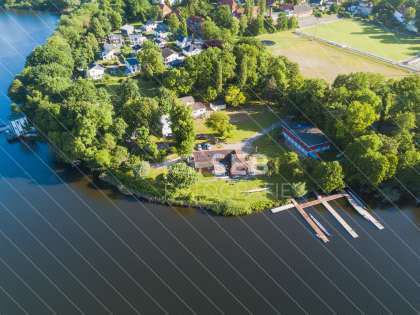 Blick zur Kanurenngemeinschaft Schwerin