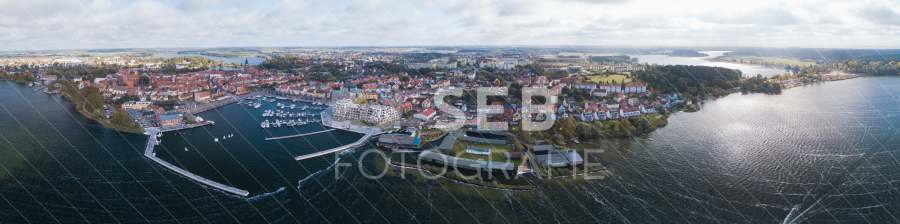 Panorama Stadthafen Waren/Müritz