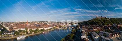 Panorama Alter Kranen Würzburg