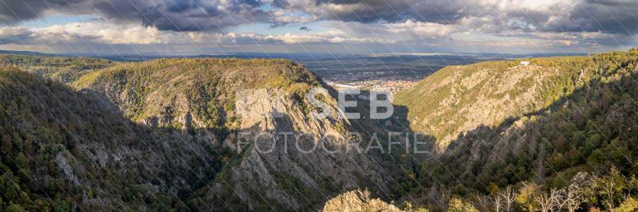 Das Bodetal bei Thale