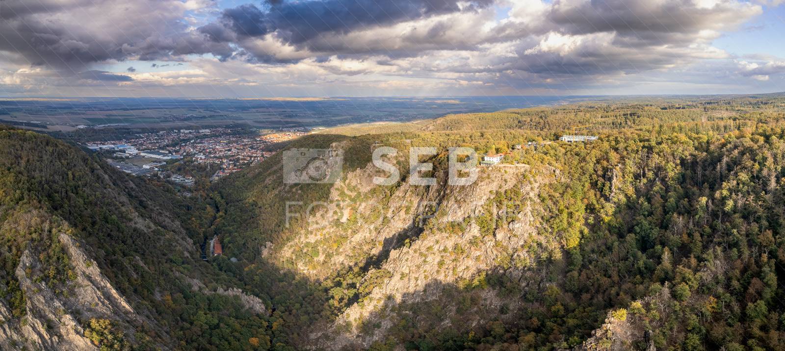 Das Bodetal bei Thale
