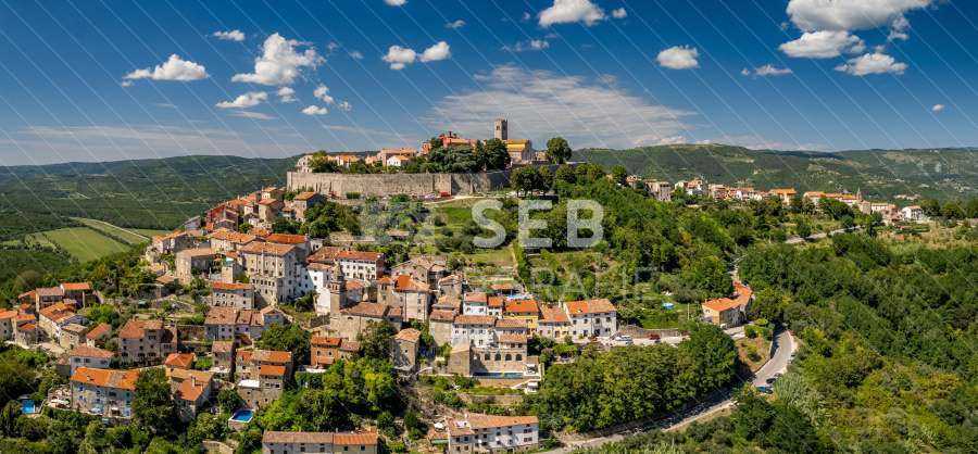 Motovun in Croatia