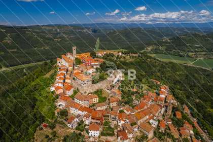 Motovun in Croatia
