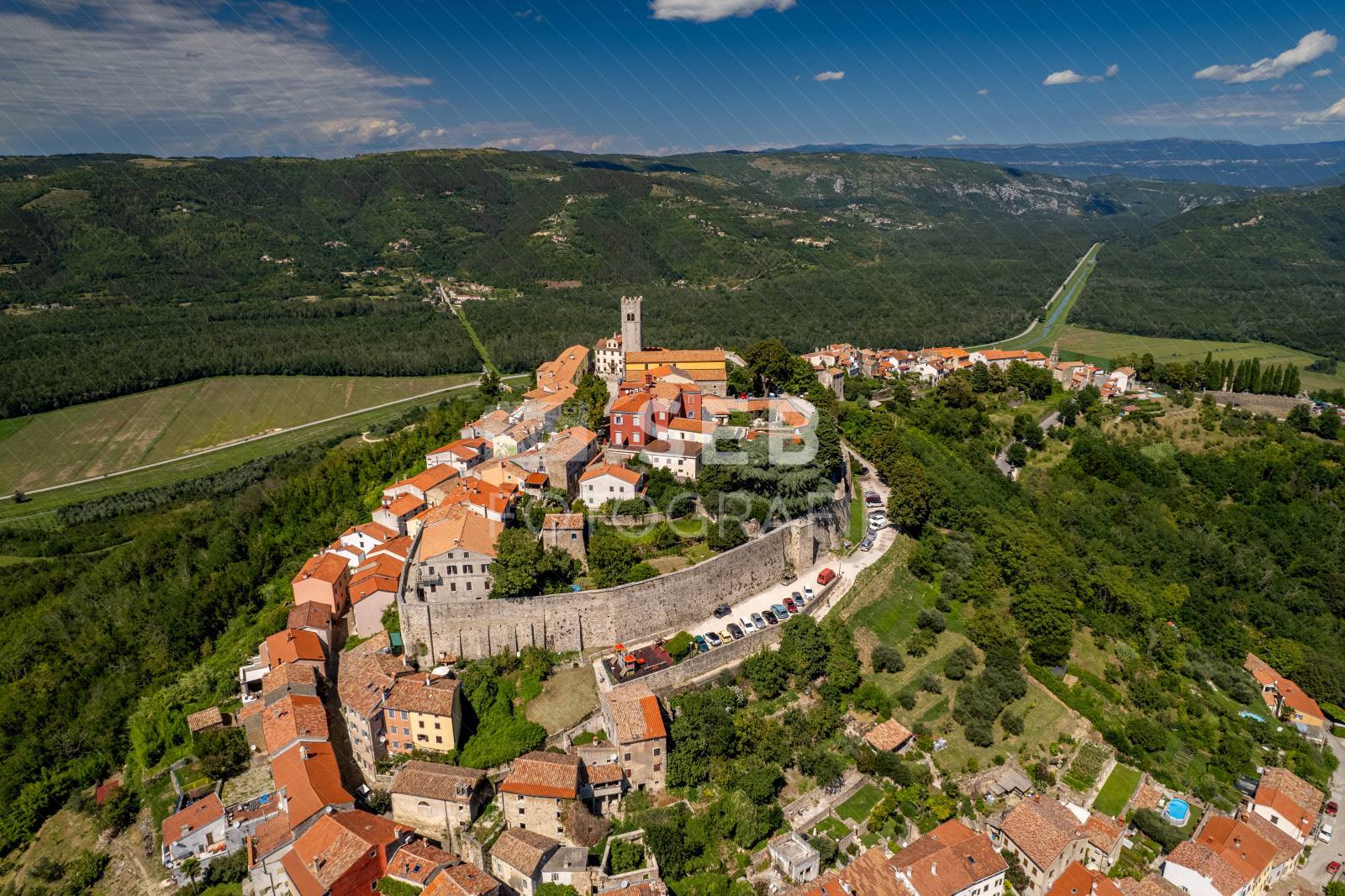 Motovun in Croatia