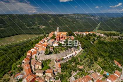 Motovun in Croatia