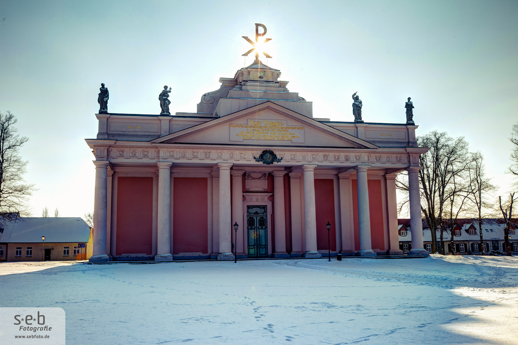 Stadtkirche Ludwigslust im Winter