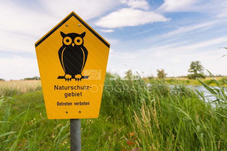 Schild Naturschutzgebiet