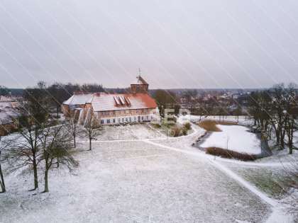 Burg Neustadt-Glewe im Winter
