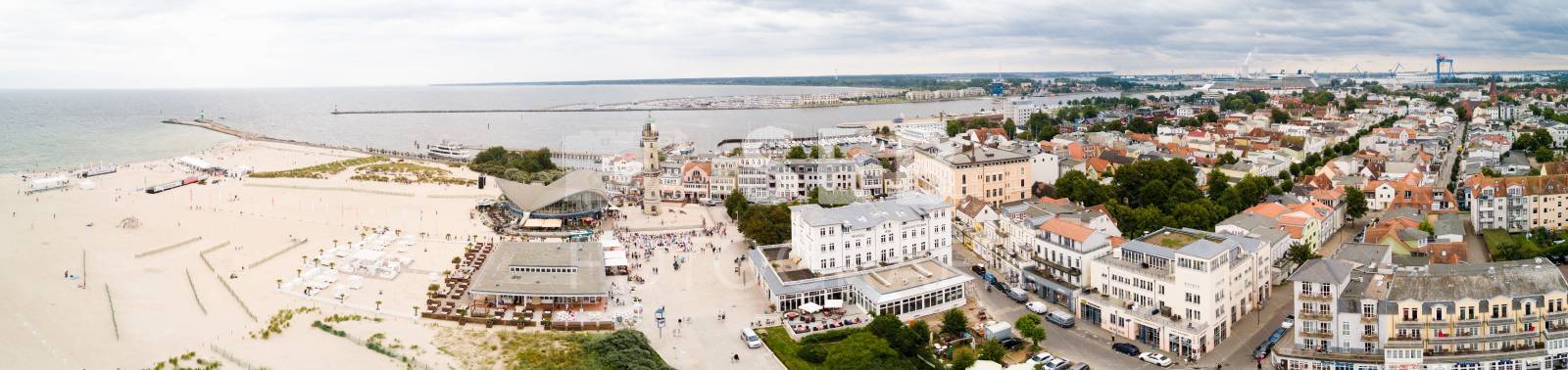 Panorama Warnemünde