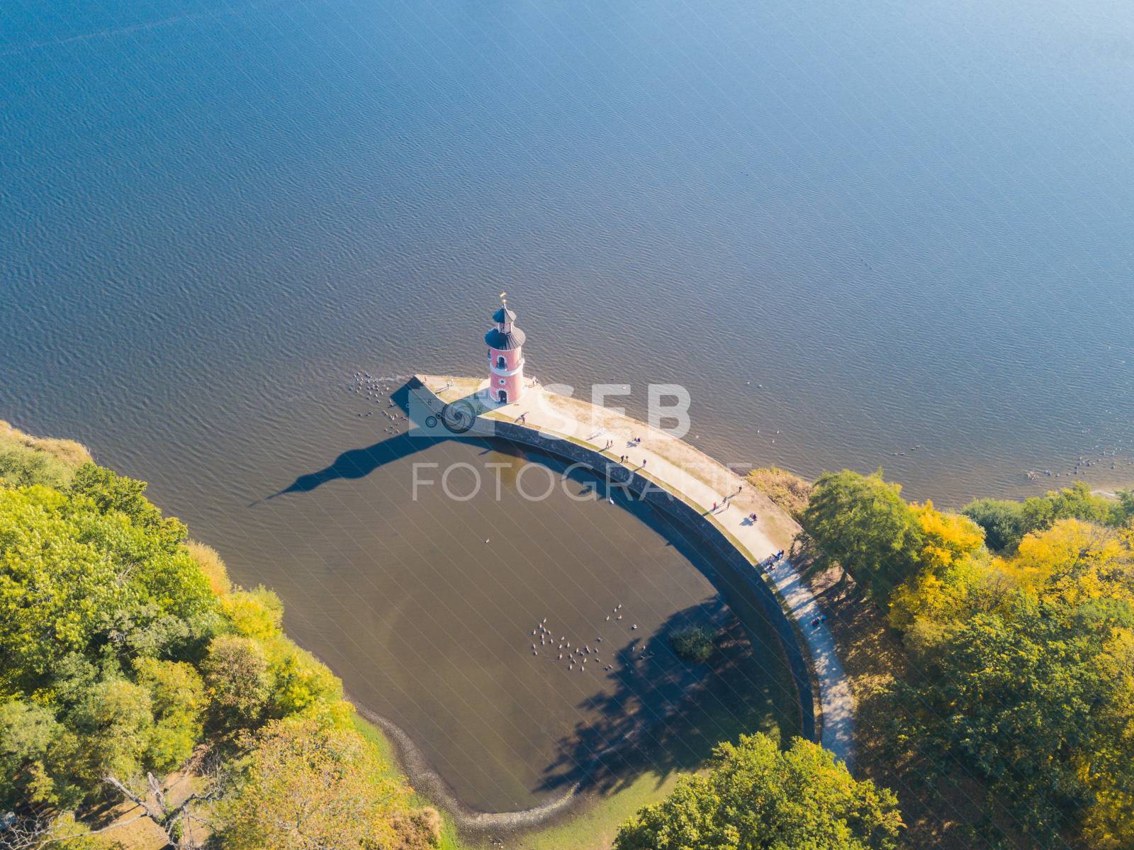 Leuchtturm beim Fasanenschlössen Moritzburg