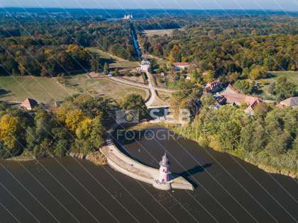 Leuchtturm beim Fasanenschlössen Moritzburg