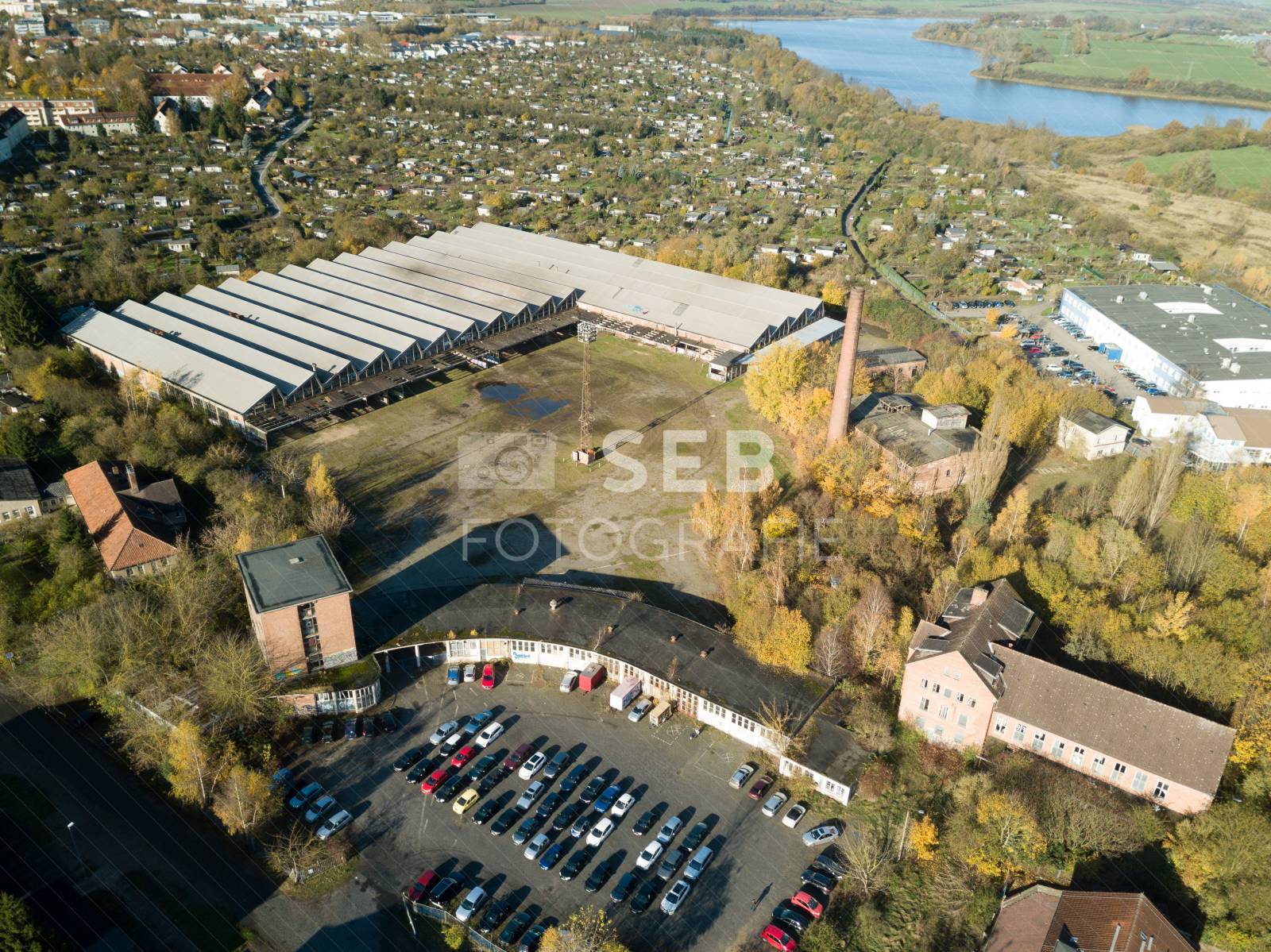 Gelände des ehemaligen KIW in Schwerin