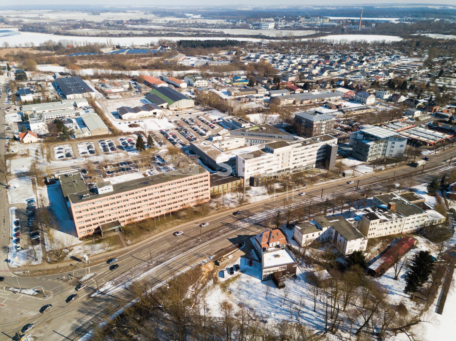 Lankower See bei Frost