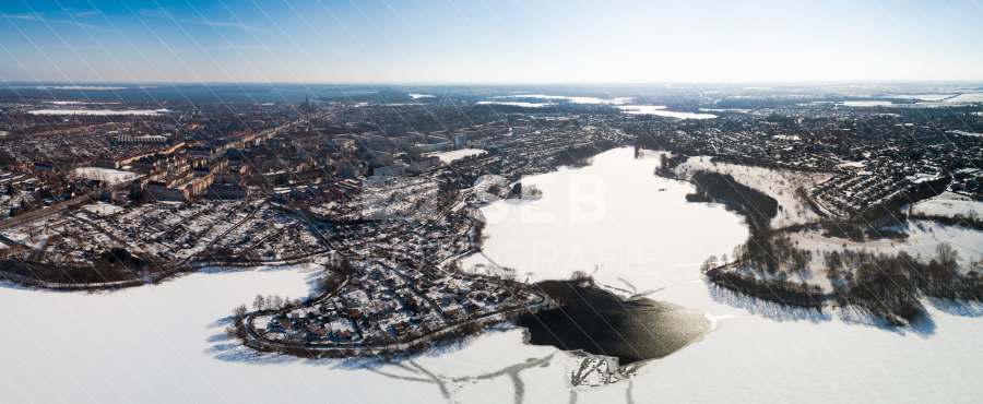 Lankower See bei Frost