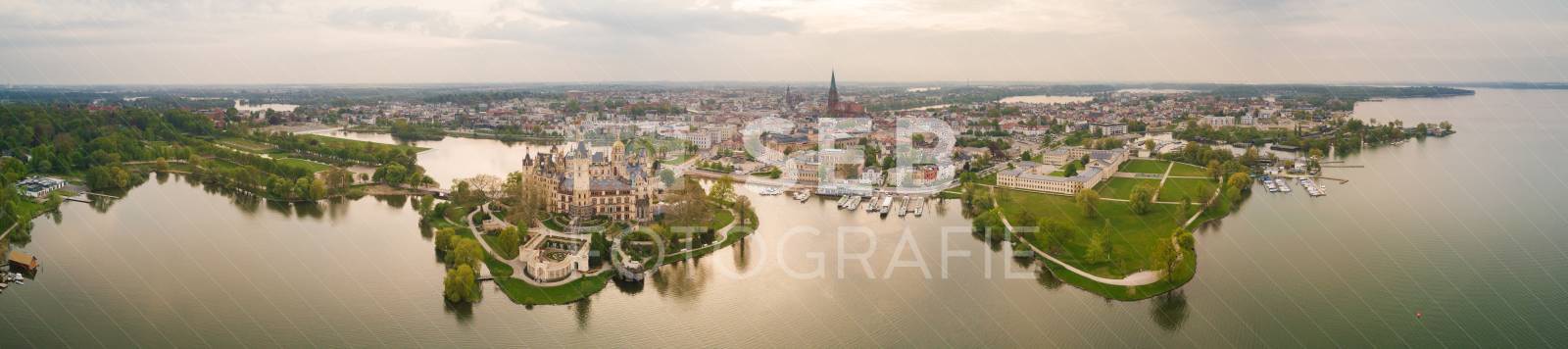 Panorama Schweriner Schloss