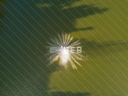 Fontäne im Pfaffenteich in Schwerin