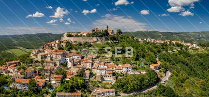 Motovun in Croatia