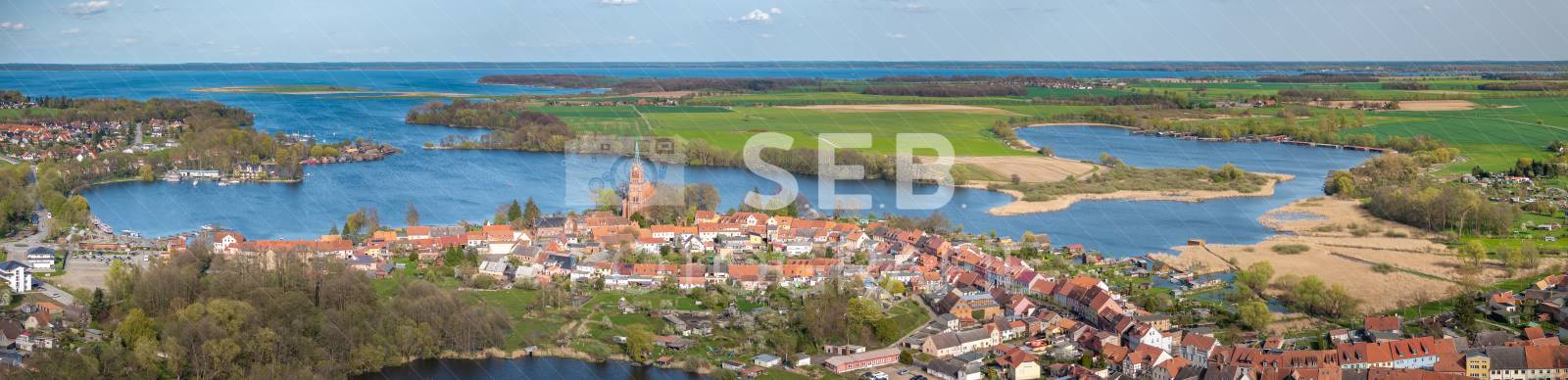 Röbel/Müritz im Frühling