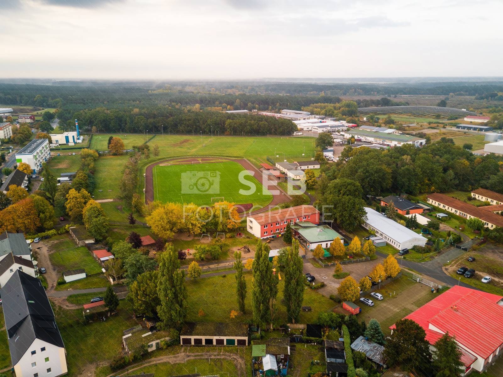 Stadion der Lederwerker in Neustadt-Glewe